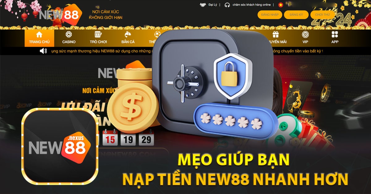 Mẹo giúp bạn nạp tiền nhanh hơn